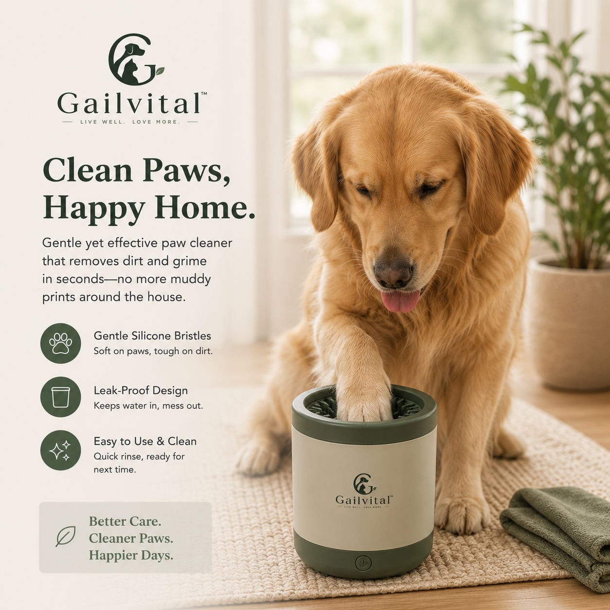 Gailvital™ PawEase Smart Cleaning Cup